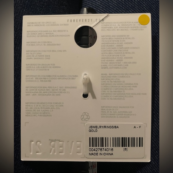 Butterfly Ring Size 6 - Picture 4 of 4